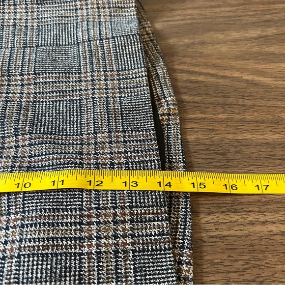 Rag & Bone Black and Brown Checkered Pencil Skirt - Picture 9 of 9